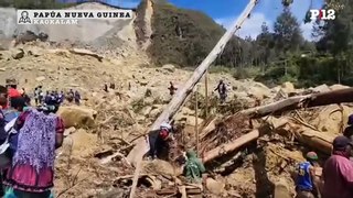 La ONU calcula que hay más de 7.800 afectados por la avalancha en Papúa Nueva Guinea