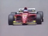 F1 – Jean Alesi (Ferrari V12) laps in qualifying – Australia 1995