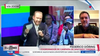 Federico Döring habla del cierre de campaña de Santiago Taboada en la CDMX