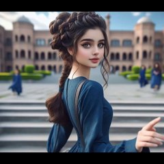 Beautiful animated girls dp ideas