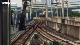 Hutama Karya Beberkan Penyebab Besi Proyek Kejaksaan Agung Jatuh di Jalur MRT Blok M