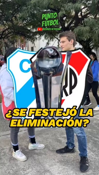 ¿Se festejó la eliminación de River?