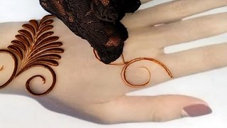 Simple And Quick Mehndi Designs For Back Hand ll Easy Latest M