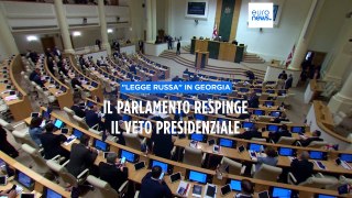 Georgia, il Parlamento supera il veto presidenziale e approva definitivamente la 