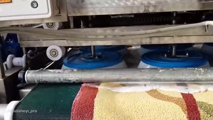 شستشو پشت و رو فرش ماشینی به صورت اتوماتیک