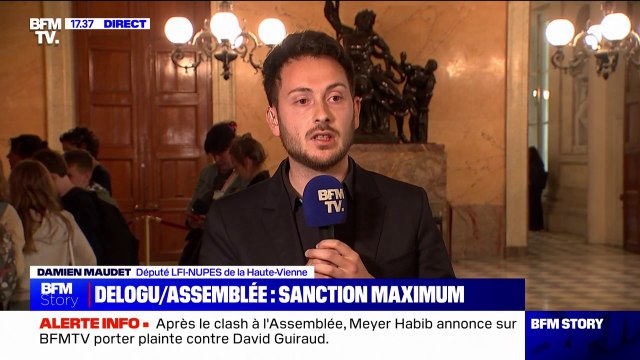 Bombardements israéliens à Gaza: Sébastien Delogu a surtout cherché une manière d'alerter le gouvernement , selon Damien Maudet (LF)