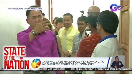 2 criminal case ni Quiboloy sa Davao City, ipinalilipat ng Supreme Court sa Quezon City | SONA