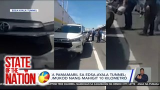 Isa patay sa pamamaril sa EDSA-Ayala tunnel | SONA