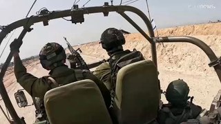 A Gázai övezet északi részén vonul át az izraeli hadsereg