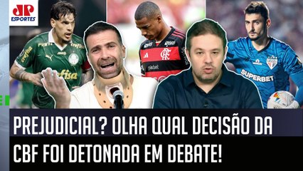 "É MUITA BURRICE! É MAIS UMA PALHAÇADA, cara!" OLHA qual DECISÃO da CBF foi DETONADA!