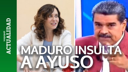 Maduro invita a Monedero a su programa e insulta a Ayuso