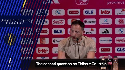 Tedesco explains Courtois' omission from Belgium Euro 2024 squad