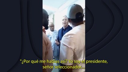 Monumental cabreo de Eto'o con el seleccionador de Camerún ¡A mí no me hables así!
