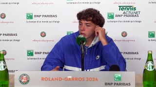 Tennis -Roland-Garros 2024 - Arthur Cazaux : 
