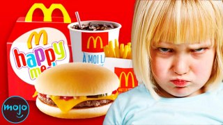 Top 10 WORST Fast Food Kids Meals