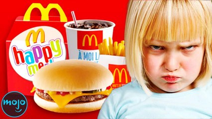 Top 10 WORST Fast Food Kids Meals