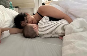 Kourtney Kardashian reveals she has 'never' put baby son Rocky in his crib