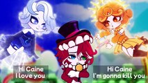 Moon Vs Sun: I love You Vs I'm gonna kill you ( Human version ) - Gacha Life 2 - gl2