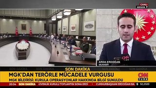 Cumhurbaşkanı Erdoğan başkanlığındaki MGK toplantısı sona erdi