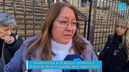 Picada mortal en el Bosque de La Plata: condenan a 9 años de cárcel al acusado, pero seguirá libre