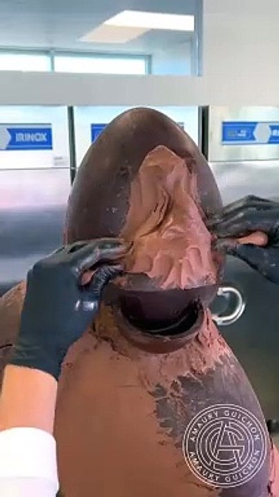 Chocolate Orangutan _Chocolate Art(MP4)