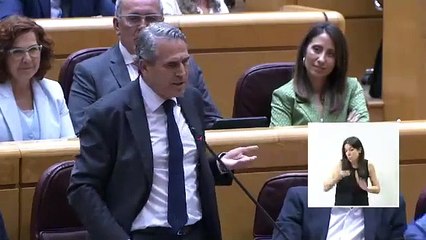 Sanz Vitorio llama a Puente "necio y bocazas" en el Senado