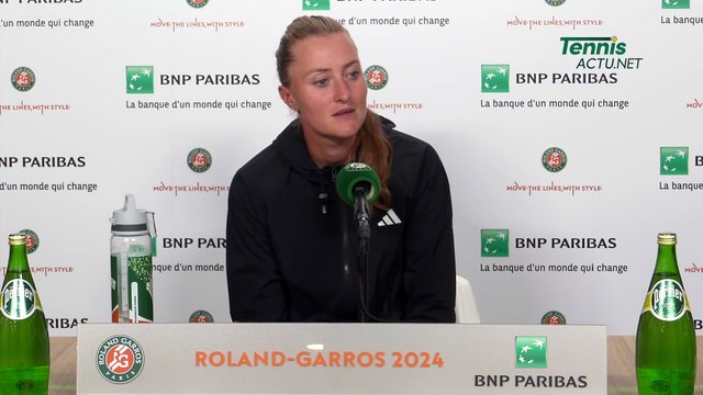 Tennis - Roland-Garros 2024 - Kristina Mladenovic : J'aimerais vous dire que je me sens mieux, mais...