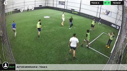 But de Menouar M - Team A