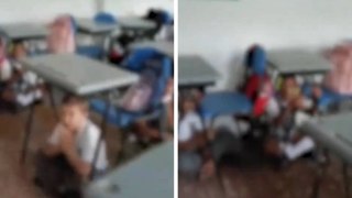 Con oraciones y cantos, profesoras de un colegio en Suárez tranquilizan a los niños durante ataque de disidencias