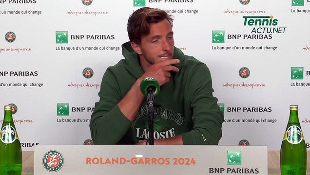 Tennis - Roland-Garros 2024 - Arthur Rinderknech : Je tire mon chapeau au public français