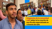 Comunidad LGBT quiere una fiscalía especializada en crímenes de odio