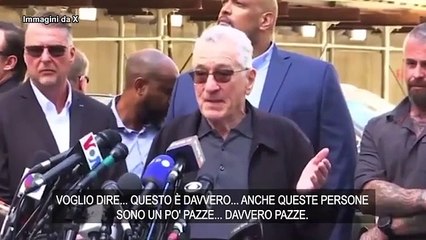 Usa, De Niro attacca Trump: «Vuole distruggere il mondo»