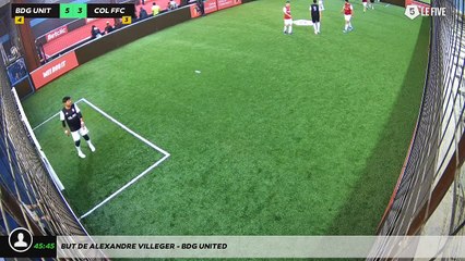 But de Alexandre Villeger - BDG UNITED