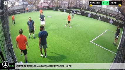 Faute de Charles-Augustin DEFFONTAINES - KL FC