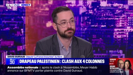 Altercation avec Meyer Habib: "Qu'il porte plainte, ce n'est pas grave", rétorque David Guiraud (LFI)