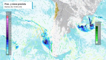 Nuevas lluvias visitarán Chile antes que finalice el mes de mayo