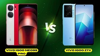 vivo iQOO Neo9s Pro vs vivo iQOO Z7x