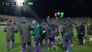 Fiorentina 2-0 Plzen | RESUMEN