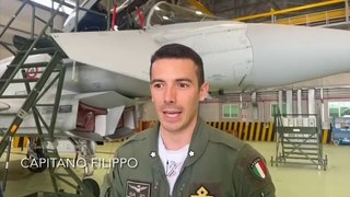 Grosseto, il pilota di Eurofighter: 