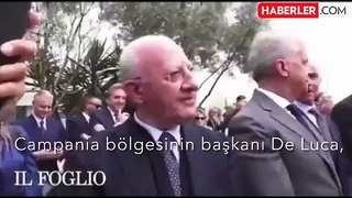 İtalya Başbakanı Meloni, kendisine hakaret eden siyasetçiyle karşılaştı: İşte ben o k**tak! Nasılsınız?