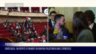 Violente altercation entre David Guiraud et Meyer Habib sur LCP.