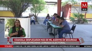 Desplegarán a más de mil policías durante jornada electoral en Torreón