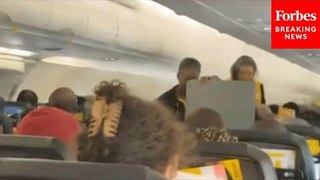 SHOCK VIDEO: Spirit Airlines Flight Forced To Make Emergency Landing With Mechanical Issue