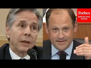 'Is That What You Said?': Andy Barr Grills Antony Blinken About His Past Statements About Israel
