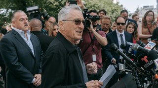 Robert De Niro habla contra Trump