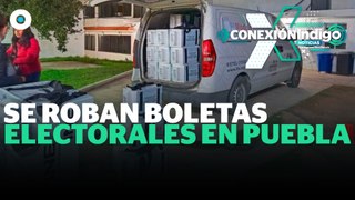 Roban más de 2 mil boletas electorales en Puebla | Reporte Indigo