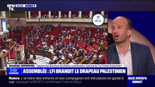 Drapeau palestinien brandi à l'Assemblée: 