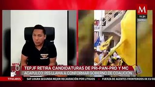 TEPJF cancela las candidaturas de Yoshio y Granda en Acapulco