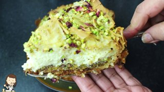 Baklava Cheesecake Delight | Easy Recipe by Cook With Faiza