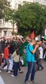 مسيرة تضامنية مع الشعب الفلسطيني